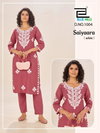 Saiyaara By Blue Hills Rayon Embroidery Kurti With Bottom Exporters In India
